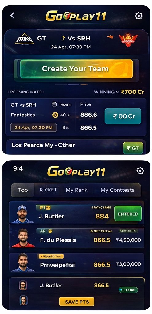 goplay 11 cricket fantasy